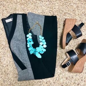 Marvin Richards black and grey dress